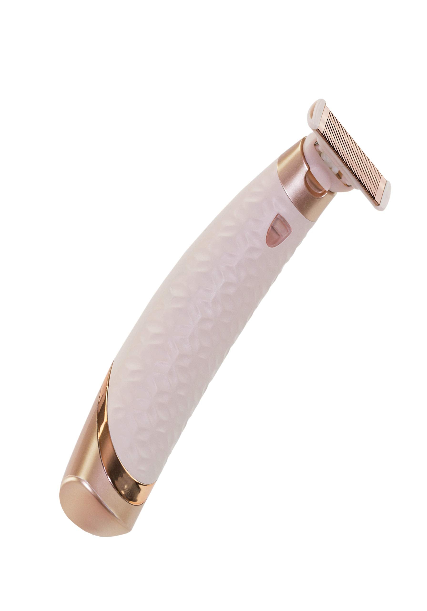 Finishing Touch Flawless Nu Razor Electric Shaver With Hypoallergenic 18K Gold Plated Shaving Heads - Rechargeable