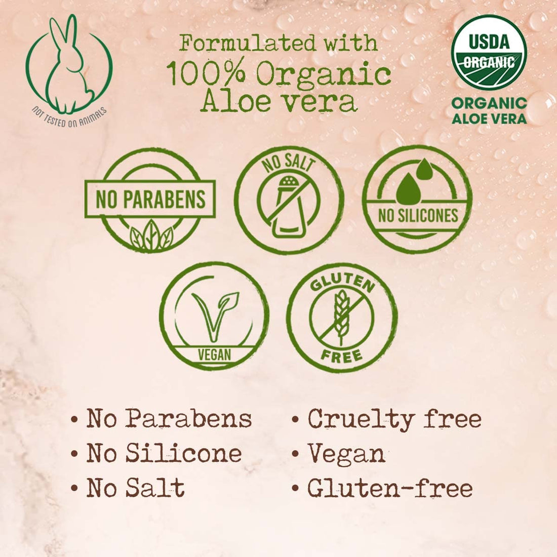 Naturaloe - Hair Fall Control Conditioner - 100% Vegan Formula Infused with 40% Aloe Vera Gel, EcoFriendly, Cruelty Free, No Parabens, No Silicones - 12 fl oz