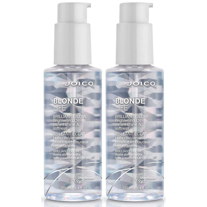 Joico Blonde Life Brilliant Glow Brightening Oil, 2 ct.