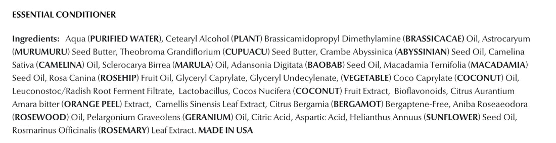 Rare El'ements Essential Conditioner 6.5 oz