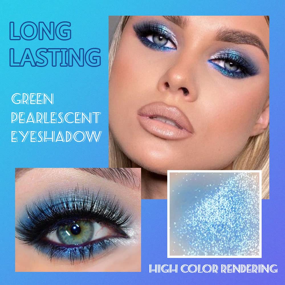 AMY'S DIARY Blue Purple Matte Eyeshadow Palette, 9 Colors - Long Lasting, Colorful Eye Shadow Platte for Women (03)