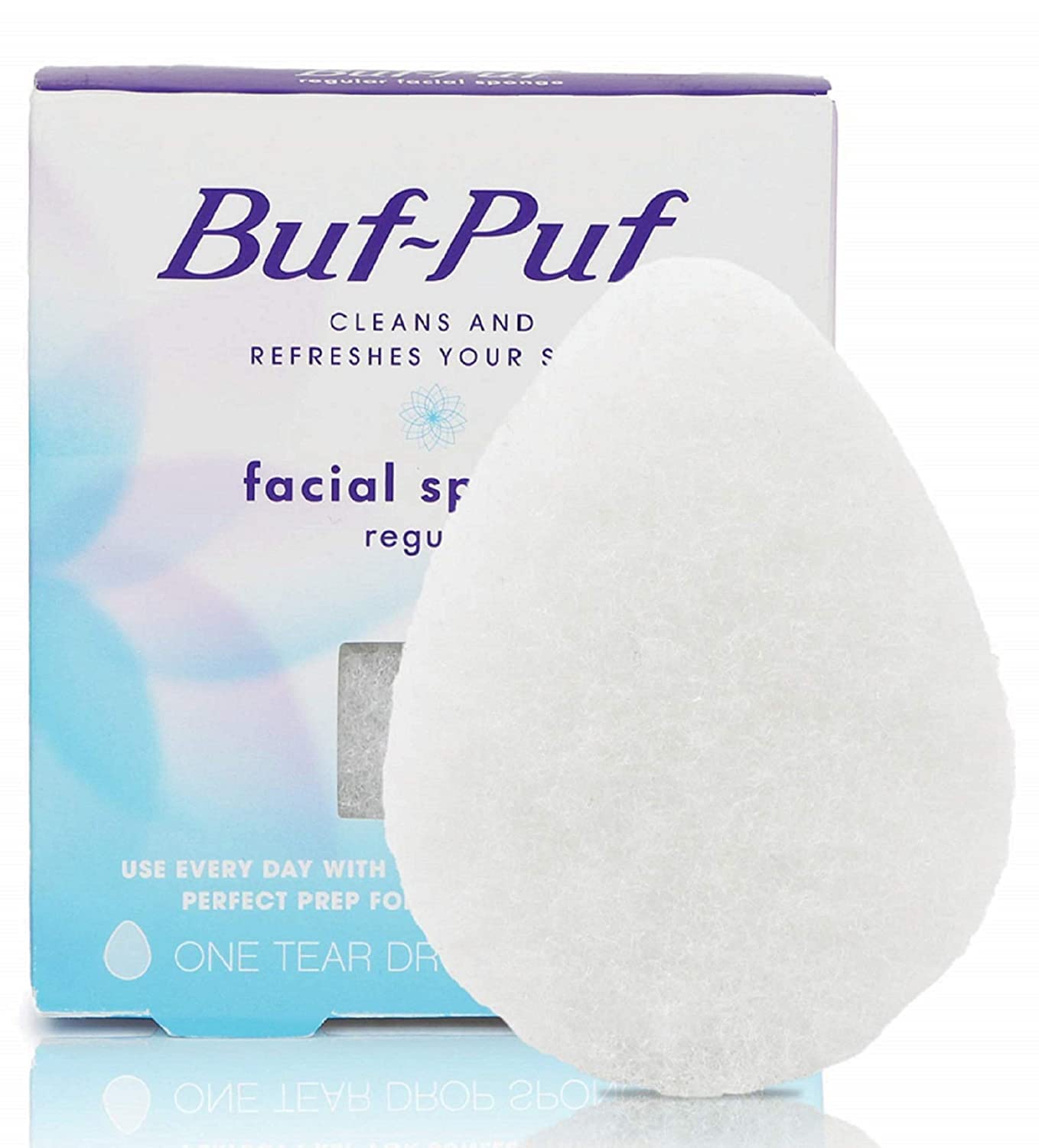 Buf-Puf Regular Facial Sponge 1 Each (Pack of 10)
