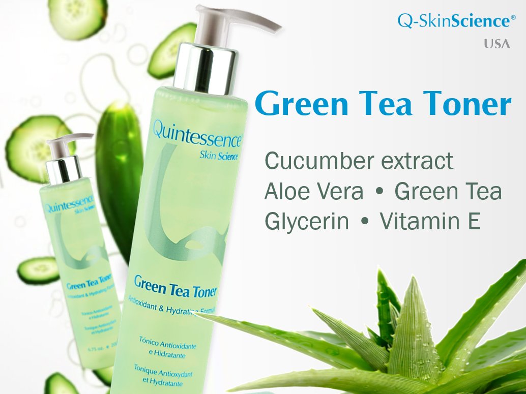 Quintessence Green Tea Toner 6.75oz