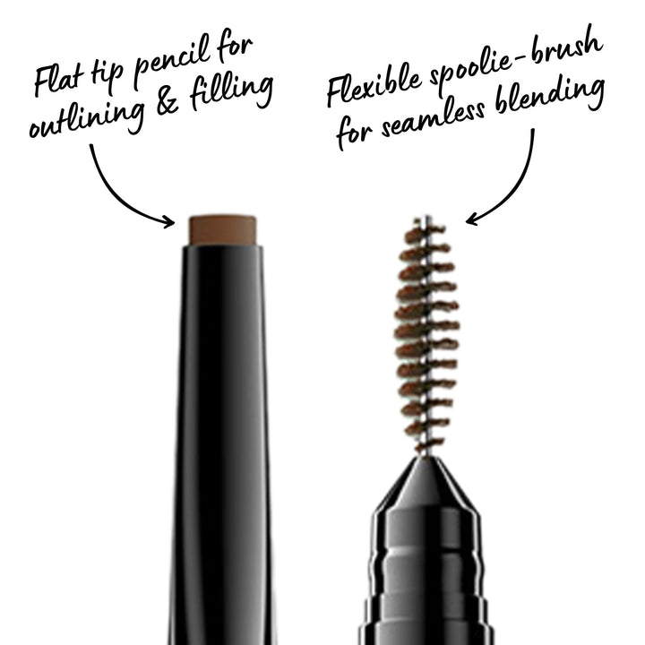 NYX PROFESSIONAL MAKEUP Precision Eyebrow Pencil, Soft Brown