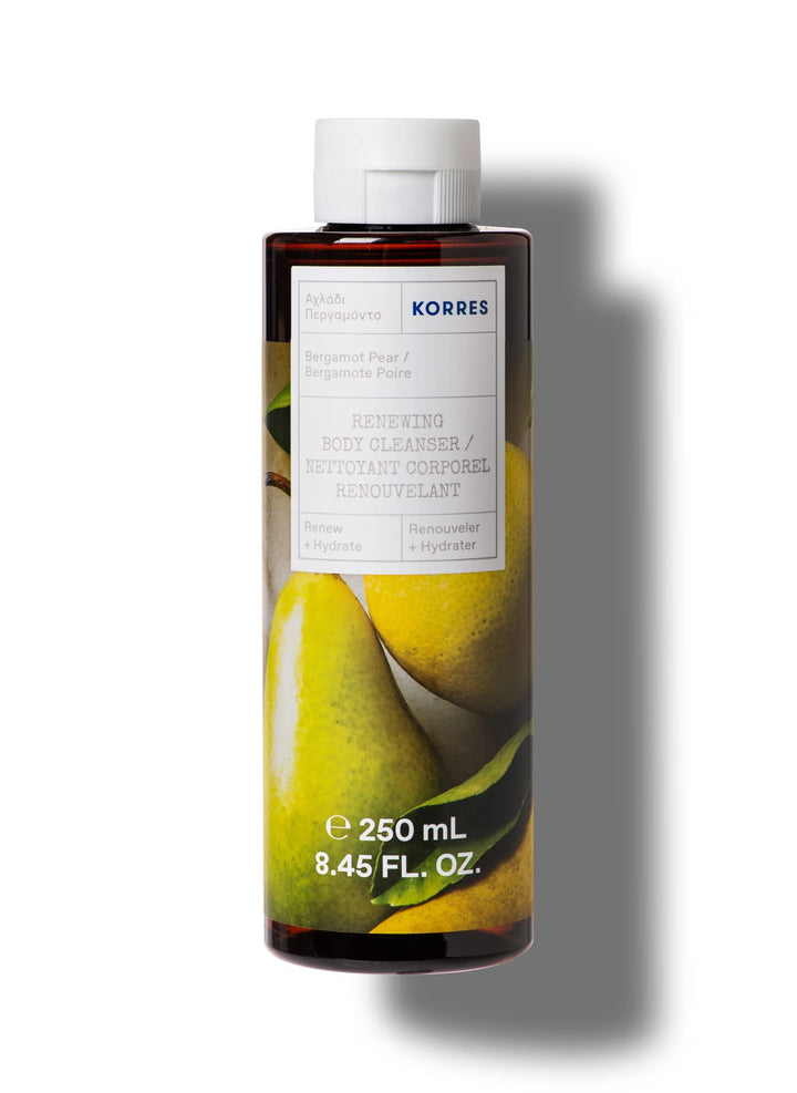 KORRES BERGAMOT PEAR RENEWING BODY CLEANSER 250ML