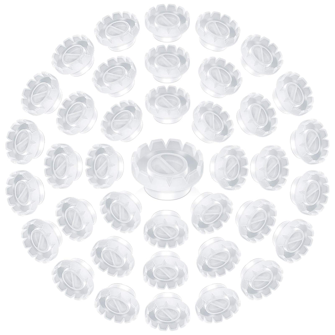 Teenitor 200 Pack Eyelashes Extension Volume Lashes Fan Blossom Cups, Glue Holder and Lash Organizer Supplies Tools