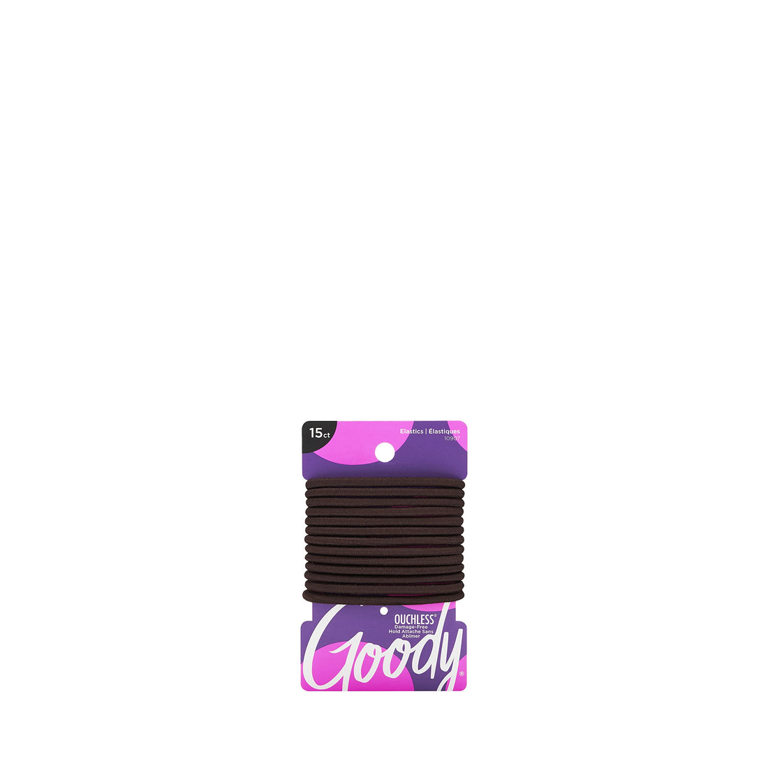 Goody Ouchless No Metal Hair ElasticsChocolate Cake 1090715 count
