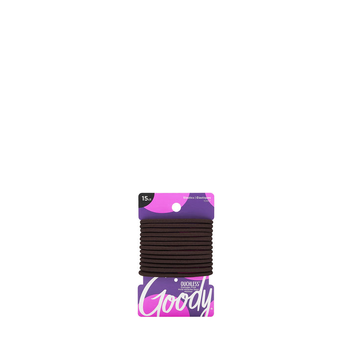 Goody Ouchless No Metal Hair ElasticsChocolate Cake 1090715 count