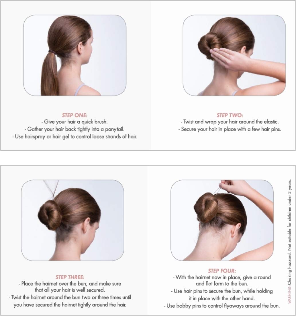 Bloch Unisex-Adult's Standard Hair Kit, Blonde, 1 Count (Pack of 1)