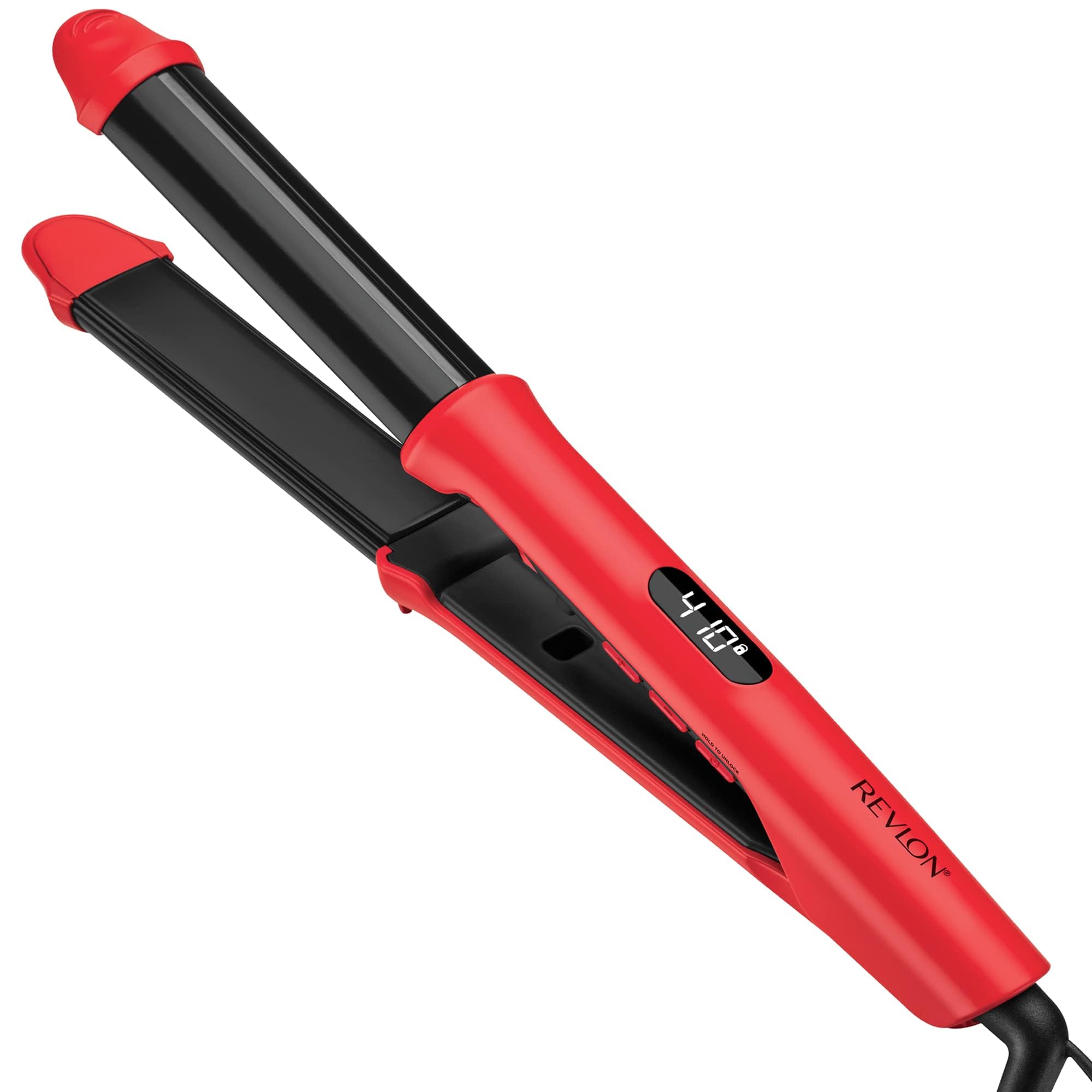 REVLON Style Multiplier Versatile Styler I Flat and Curl Iron, (1 in)
