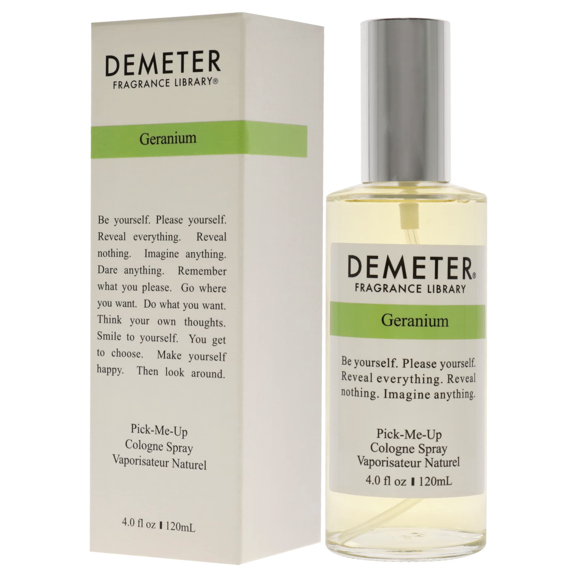 Demeter Geranium Cologne Spray for Women, 4 Ounce