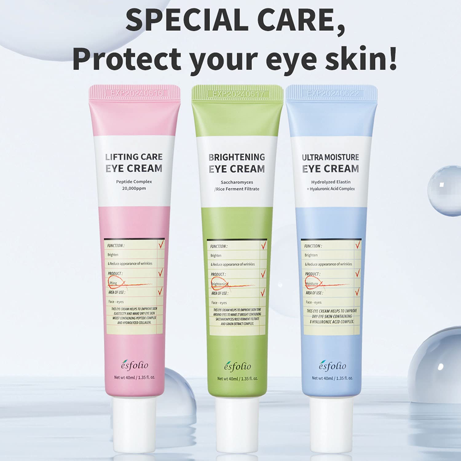 esfolio Ultra Moisture Eye Cream 1.35 Fl oz