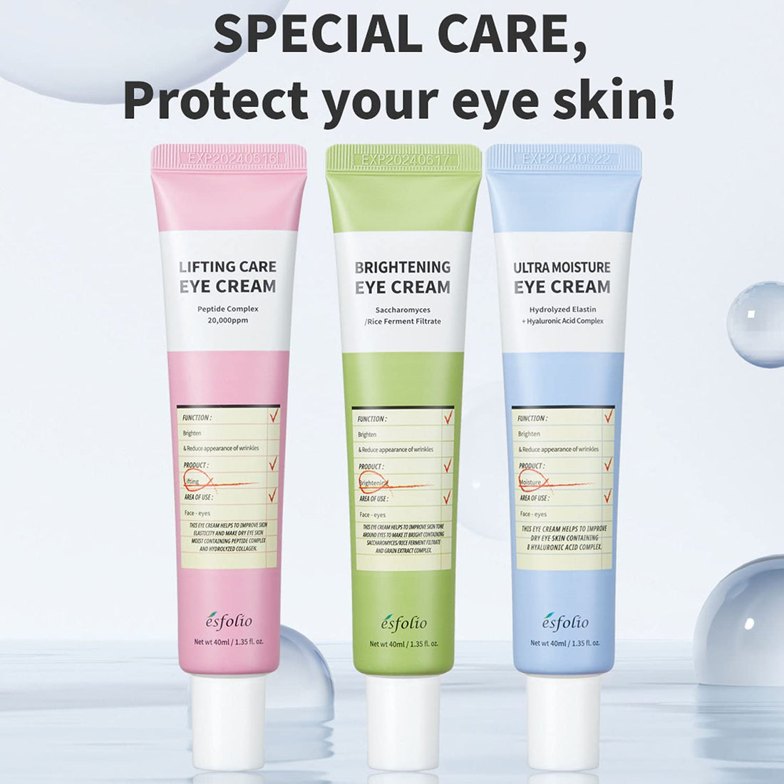 esfolio Ultra Moisture Eye Cream 1.35 Fl oz