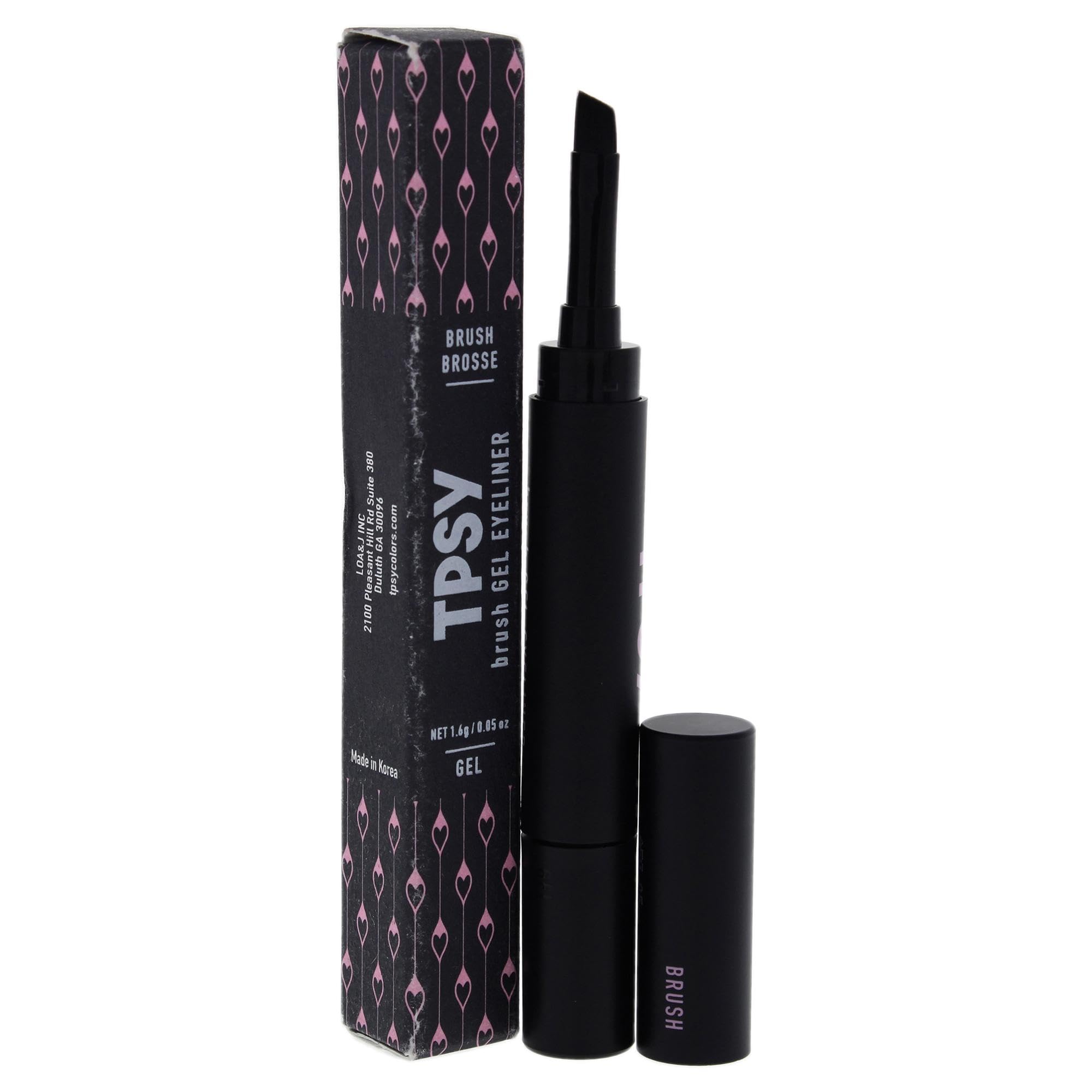 TPSY Brush Gel Eyeliner - 005 Bike Grease Women Eyeliner 0.05 oz