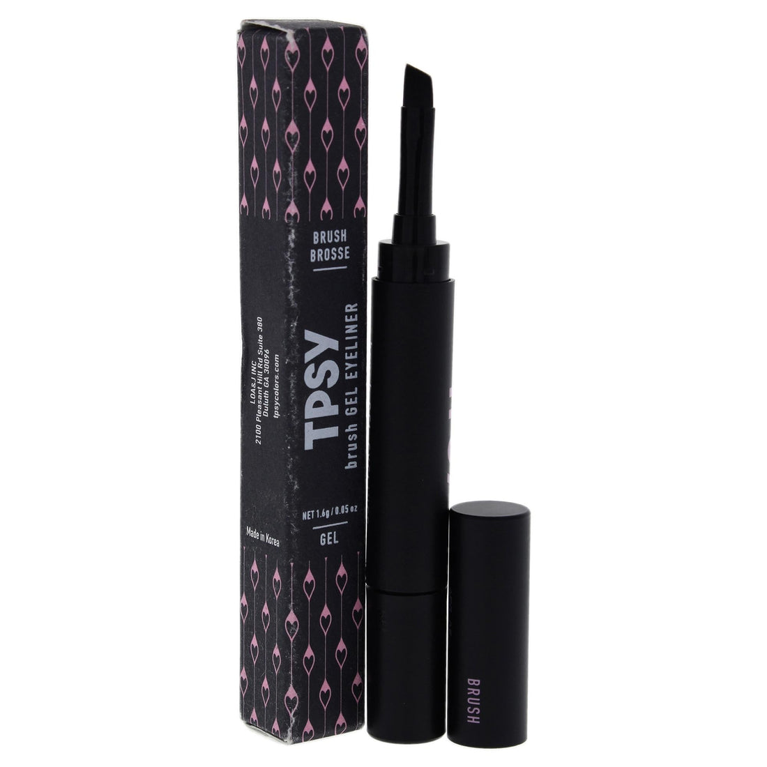 TPSY Brush Gel Eyeliner - 005 Bike Grease Women Eyeliner 0.05 oz