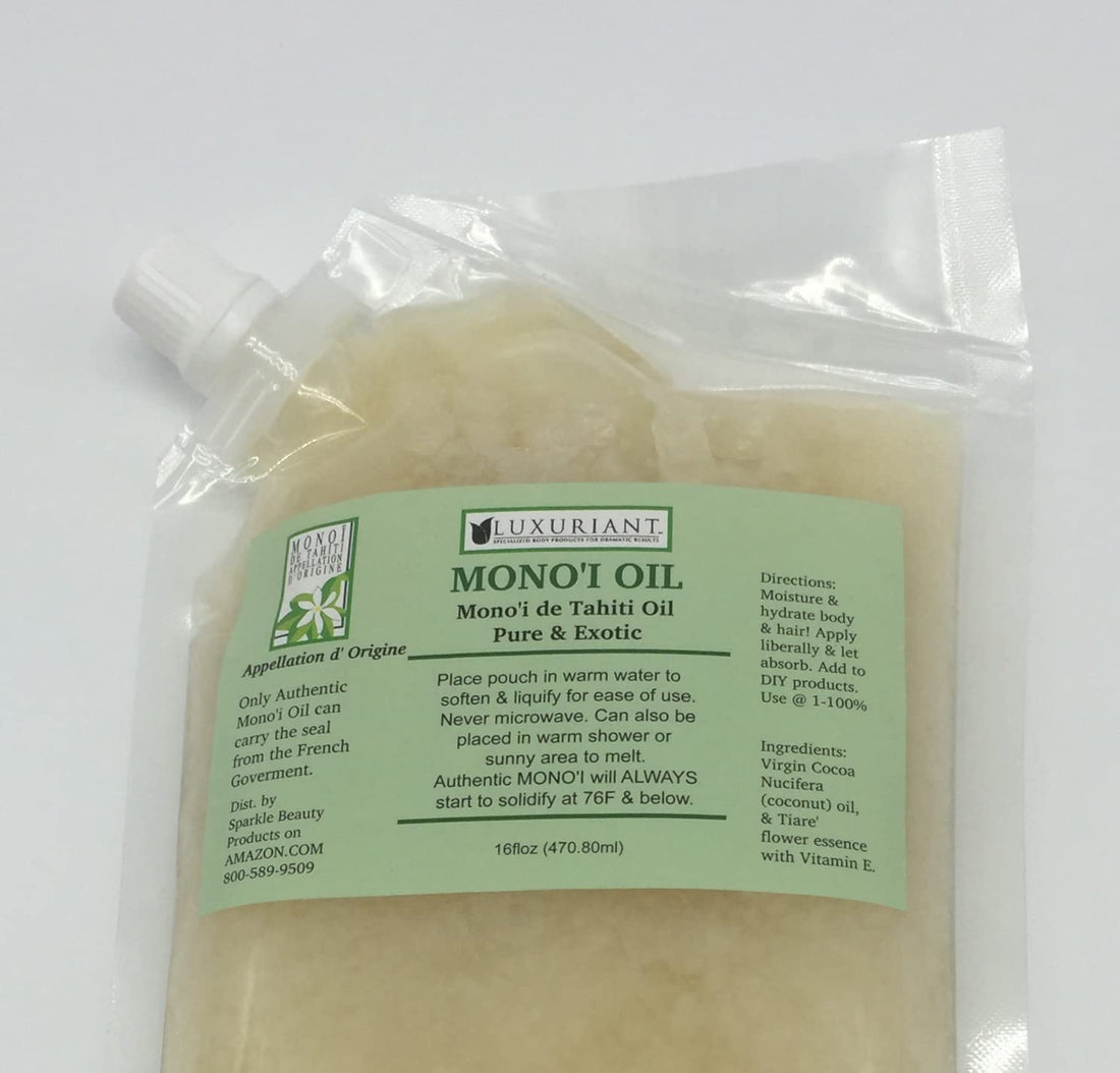 Monoi de Tahiti Oil-100% Natural-32 ounce