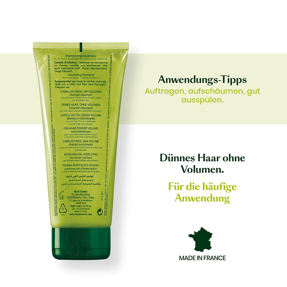 Rene Furterer Volumea Volumizing Shampoo (For Fine and Limp Hair) 200ml/6.76oz