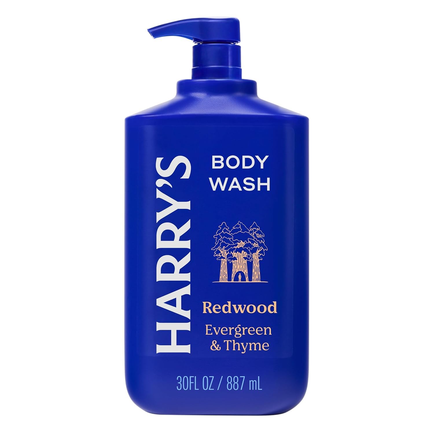 Harry's Men's Body Wash - Redwood - 30 fl oz - Shower Gel for Men - No Parabens, Sulfates, or Dyes