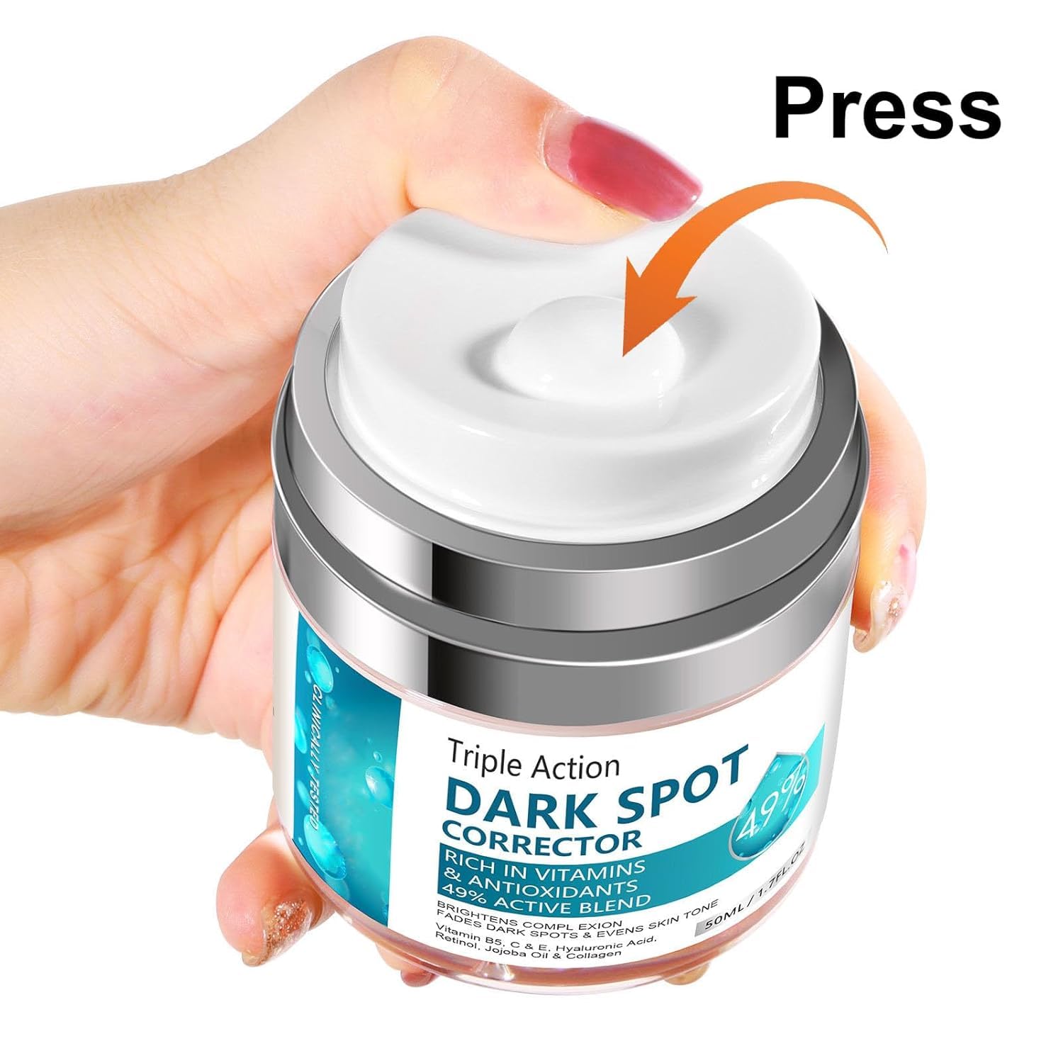 Crema para Manchas Oscuras en La Cara, Cremas para Quitar Manchas de La Cara, 50 ML / 1.7 FLOZ