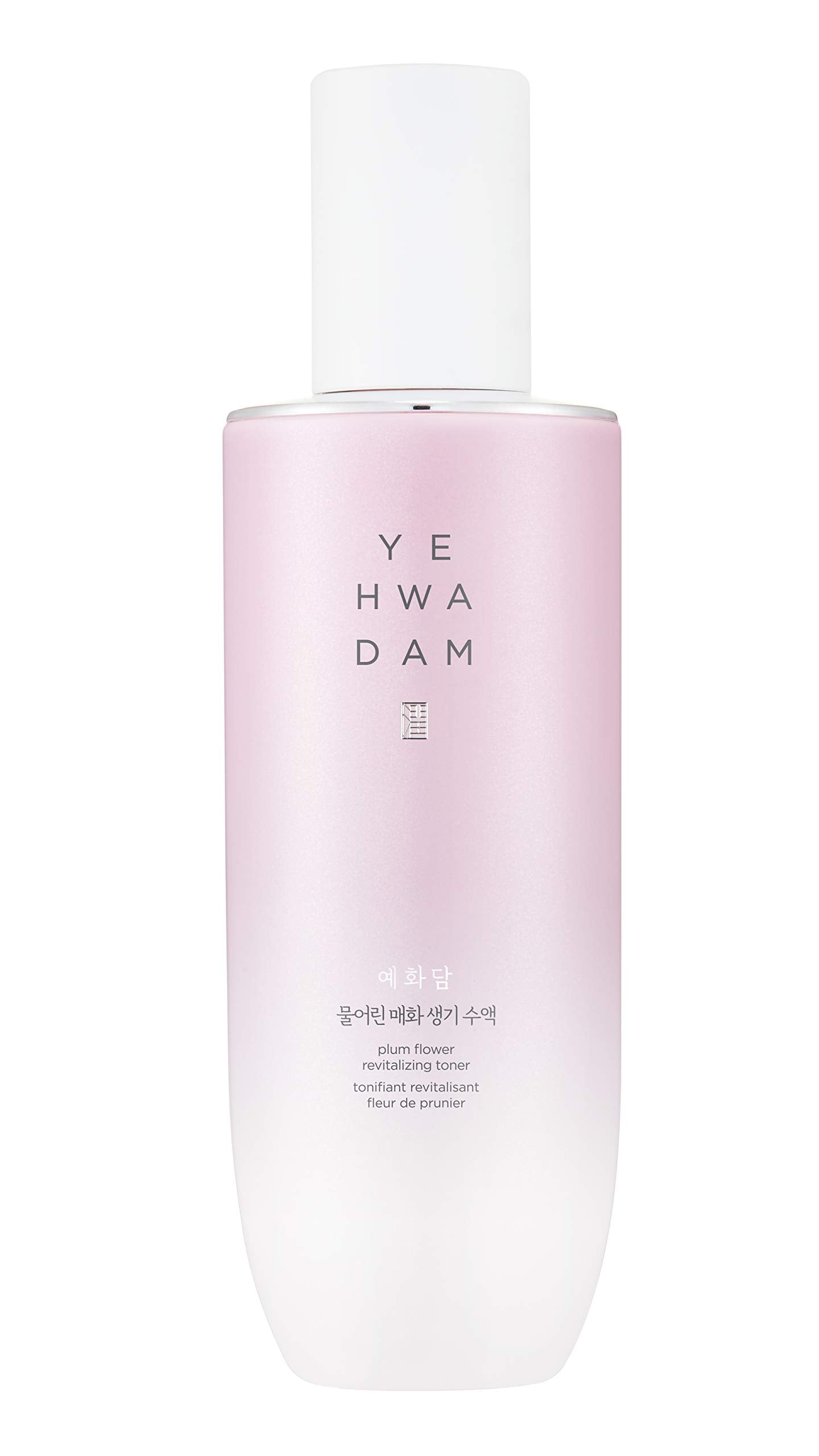 THE FACE SHOP Yehwadam Plum Flower Revitalizing toner | Fresh Hydration & Nurtures for Dewy & Glowing Skin | Pore Minimizer Skincare | Moisturizing for Clear-Looking & Fully Moisturized Skin