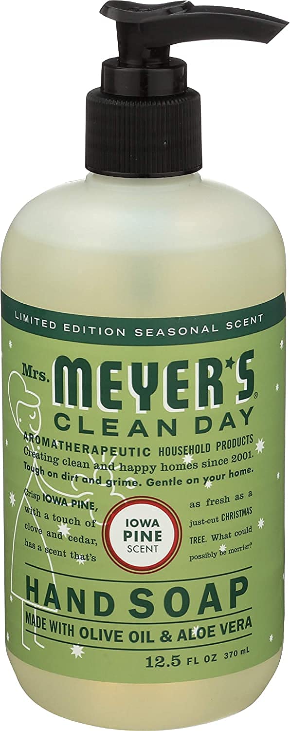 Mrs. Meyers Liquid Hand Soap - Iowa Pine - 12.5 oz - Pack of 6
