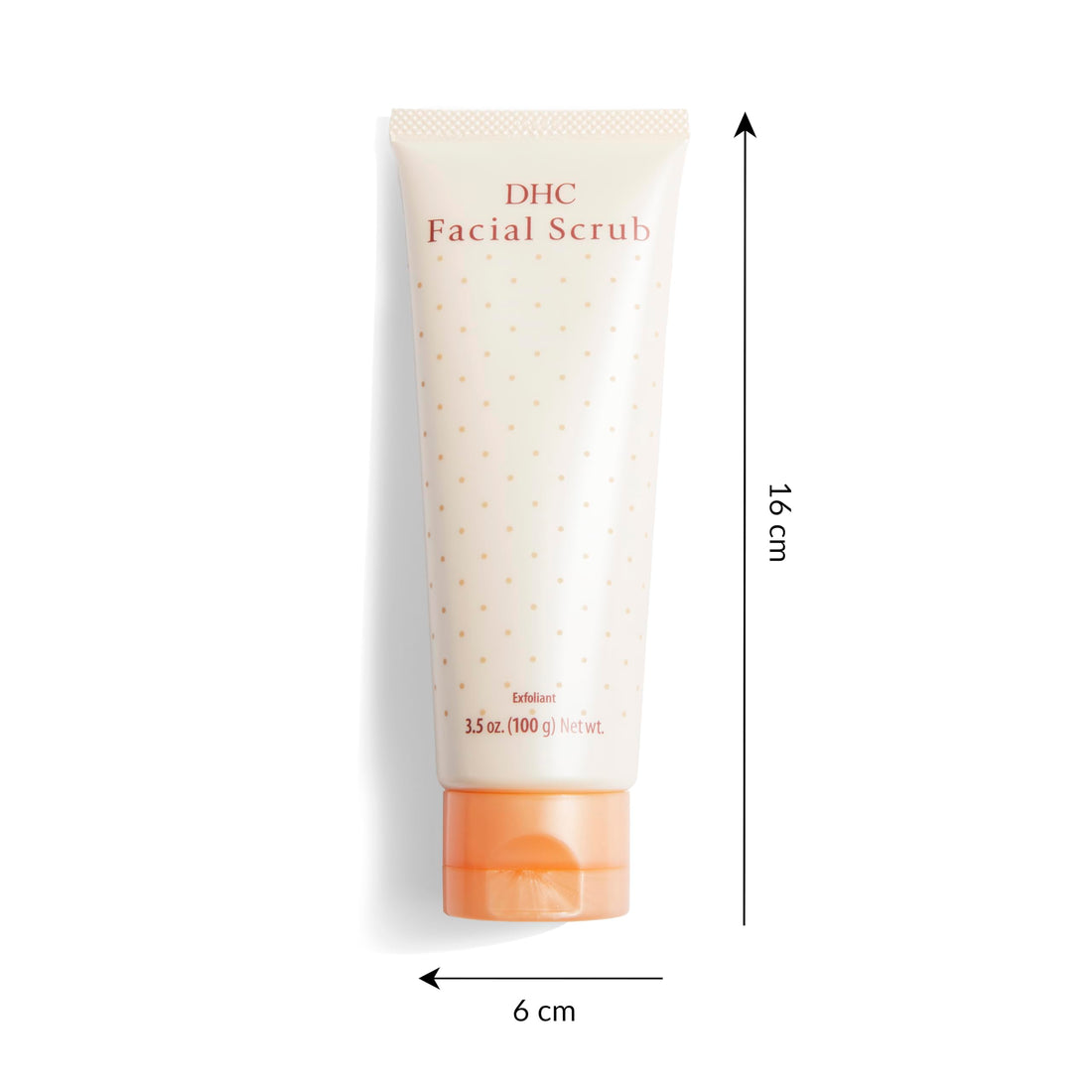 DHC Facial Scrub, Gentle Exfoliating Scrub, Creamy Microbead-Free Cleanser, Smooth, Hydrating, Clearer-Looking Complexion, Ideal for All Skin Types|100gm