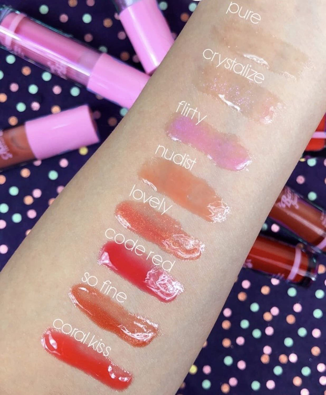 Rude Cosmetics Berry Juicy Lip Gloss - Flirty