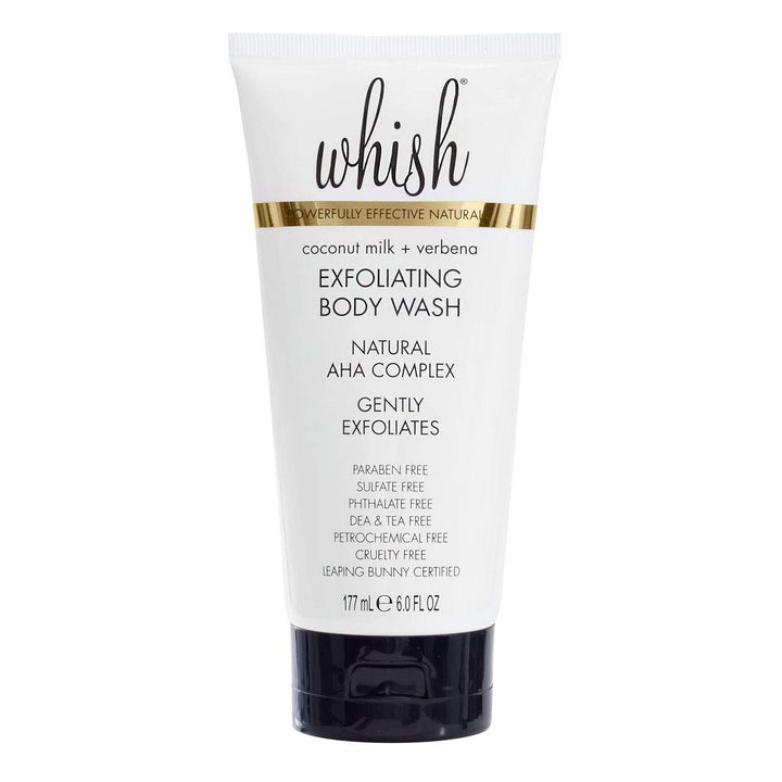 Whish Whish Exfoliating Body Wash - Coconut Milk - 6 fl oz