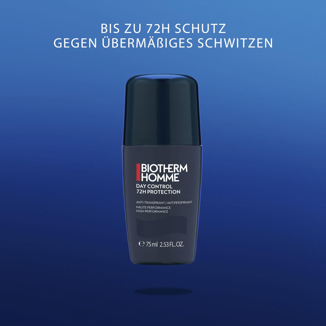 Biotherm Homme Day Control Deo Anti-Perspirant Roll-On 72h Extreme Performance for Men, 2.53 Ounce