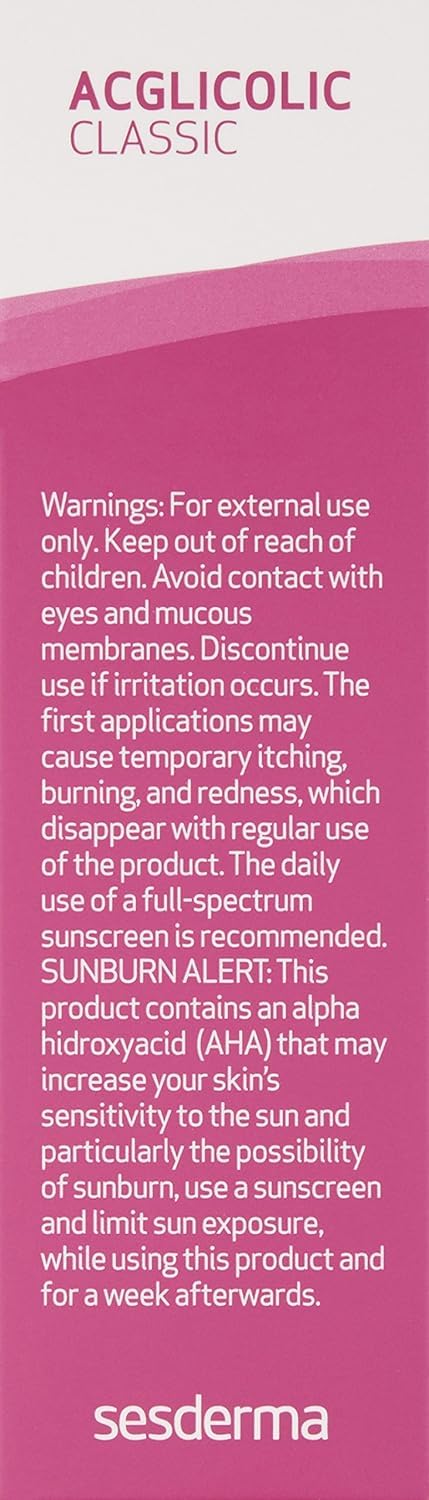 Sesderma Acglicolic Classic Cleamoisturizing Gel 50 Ml. / 1.7 Fl.oz