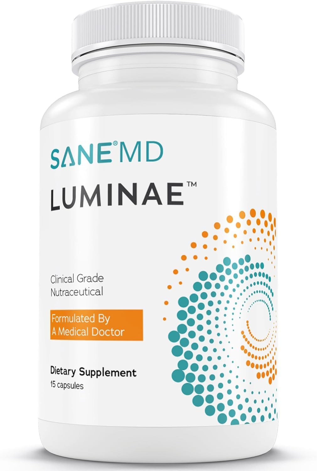 Sane MD Luminae 7-Keto DHEA Supplement for Women and Men - Lower Your Set-Point Weight Faster with NSF Certified Healthy Supplement Pills - 15 Count