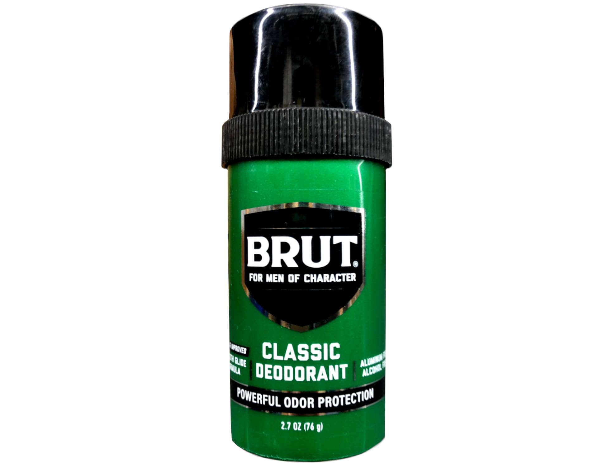Brut Deodorant 2.25oz Round Solid Classic (3 Pack)