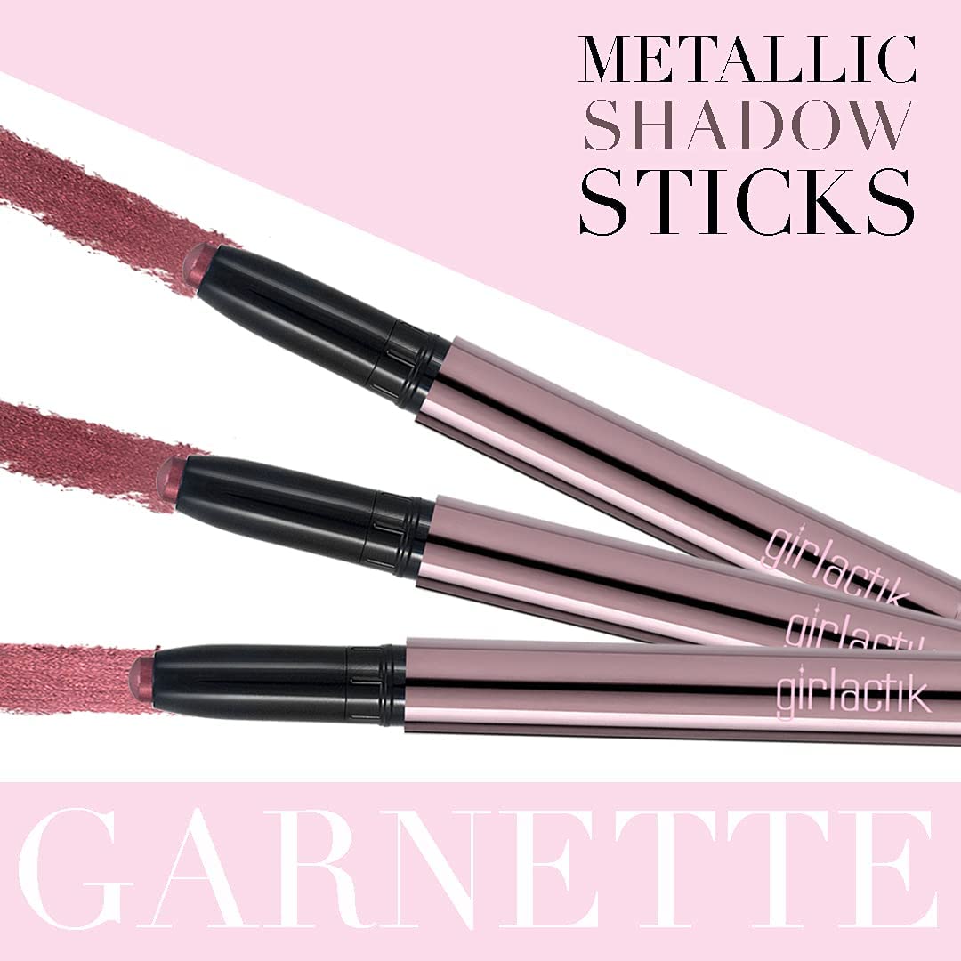 Girlactik Metallic Shadow Stick - Garnette