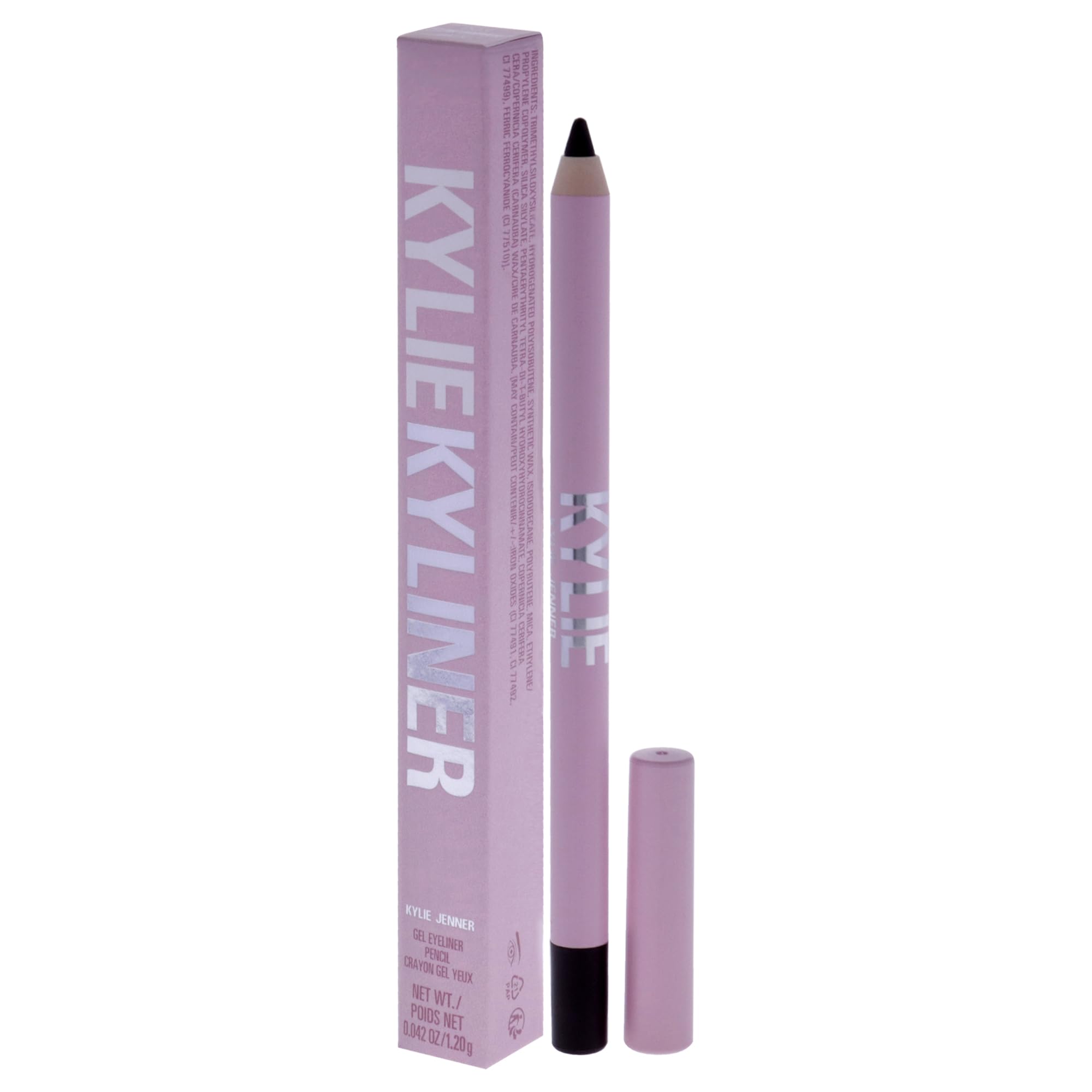 Kylie Cosmetics Gel Eyeliner Pencil - 003 Matte Dark Brown for Women - 0.04 oz Eyeliner