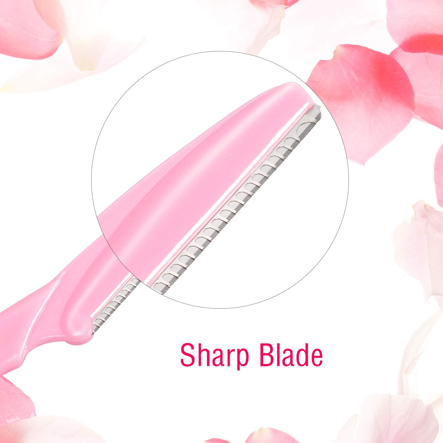 Boao Boao 96 Pieces Eyebrow Razor Eyebrow Shaver Eyebrow Shaper Facial Razor with Precision Cover for Women