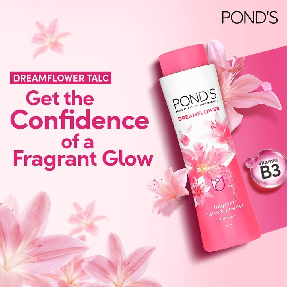 POND'S Dreamflower Talcum powder 100gm by Pond's