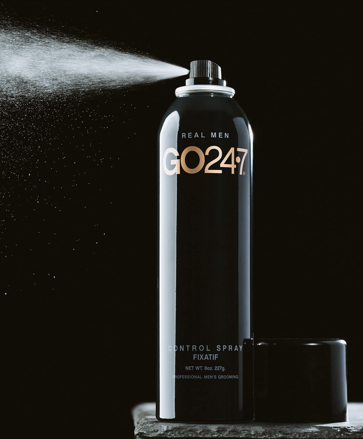 GO247 Real Men Control Spray, 8 Fluid Ounce