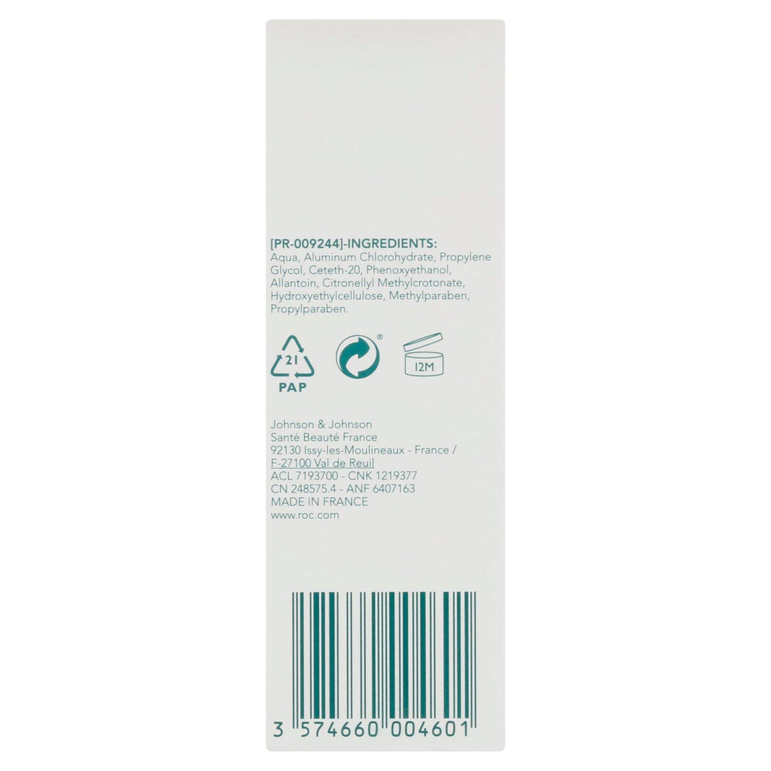 RoC Keops Roll Déodorant 30ml