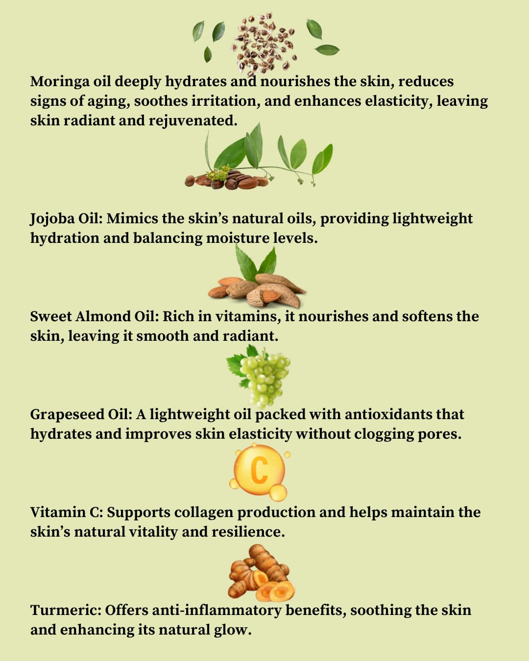 Pomberries Organic Body Oil – Cold-Pressed Blend with Jojoba, Olive, Moringa & Almond Oils – Hydrating Oil for Skin & Massage, Natural Moisturizer – 8 fl oz