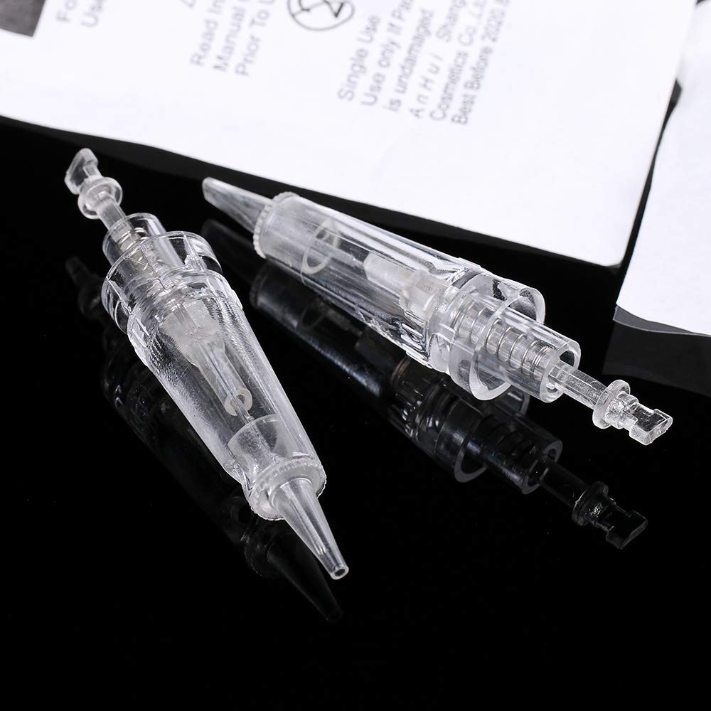 Charme Princesse Makeup Needles Permanent 3R/3P Tattoo Machine Pen Cartridge Needle for Eyebrow Eyeliner Lip 10pcs/Set (EN40-3R)