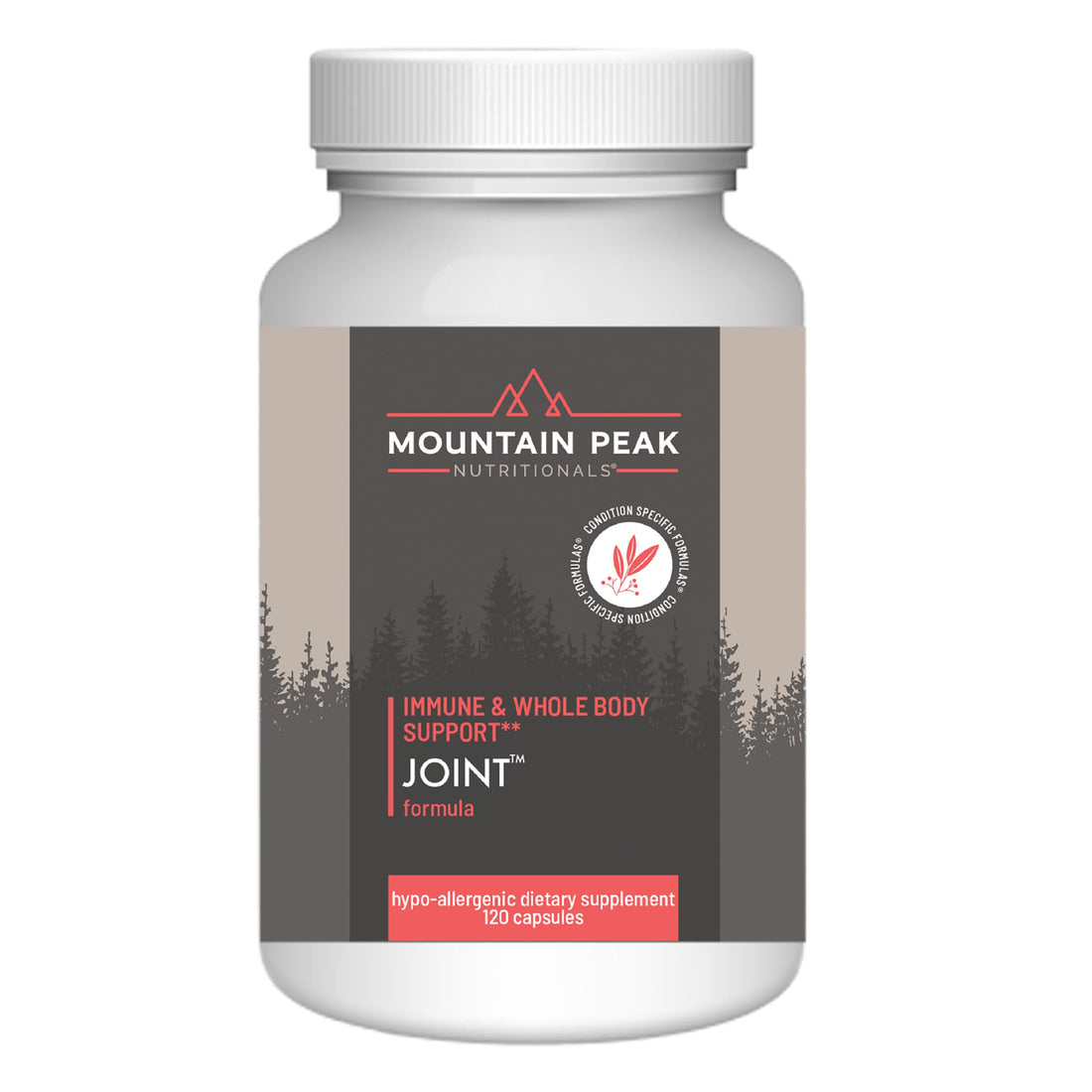 Mountain Peak Nutritionals Joint Formula - Joint Support Supplement with Glucosamine, Boswellia & Vitamin C - Supports Joint Flexibility & Mobility - Hypoallergenic Dietary Supplement (120 Capsules)