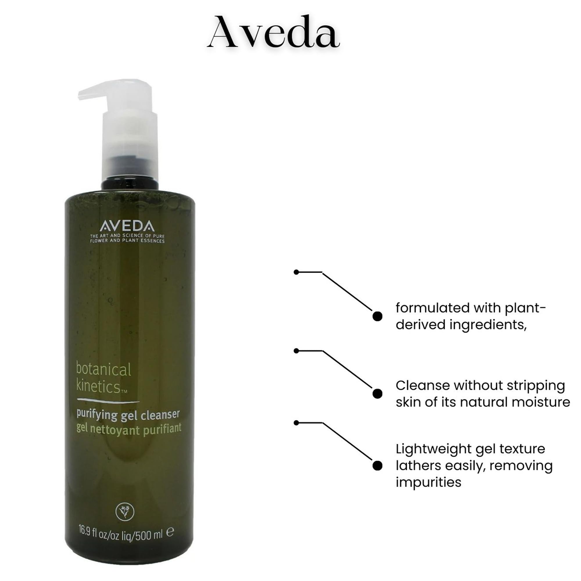 Aveda Botanical Kinetics Purifying Gel Cleanser 16.9 oz