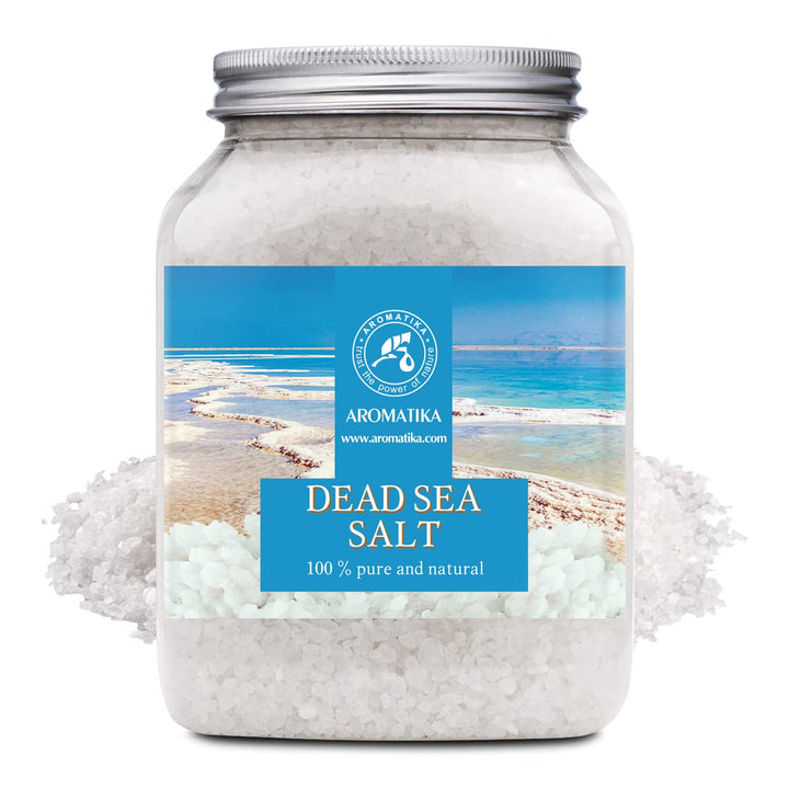 Dead Sea Salt 35 Oz - 100% Pure & Natural - Dead Sea Salts 1 kg- Best for Good Sleep - Stress Relief - Beauty - Relaxing - Bath Salts