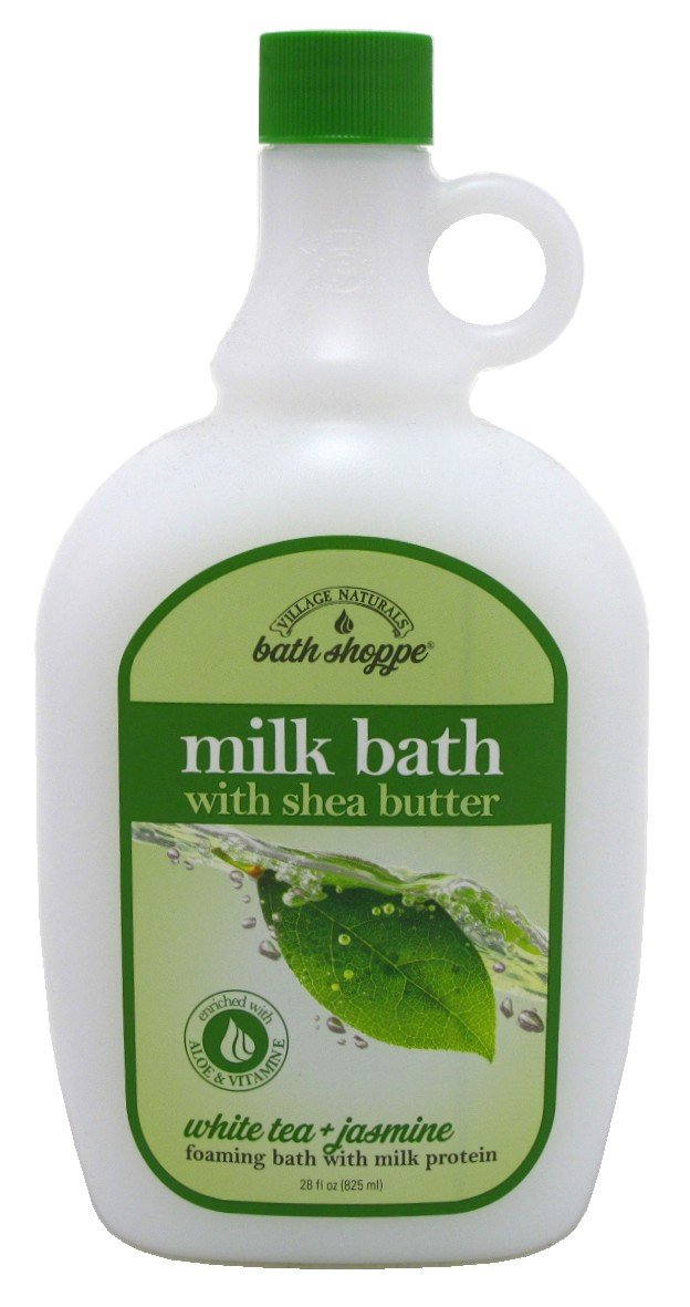 Village Naturals Bath Ultra Moisturizing Milk Bath White Tea & Jasmine 28oz (3 Pack)