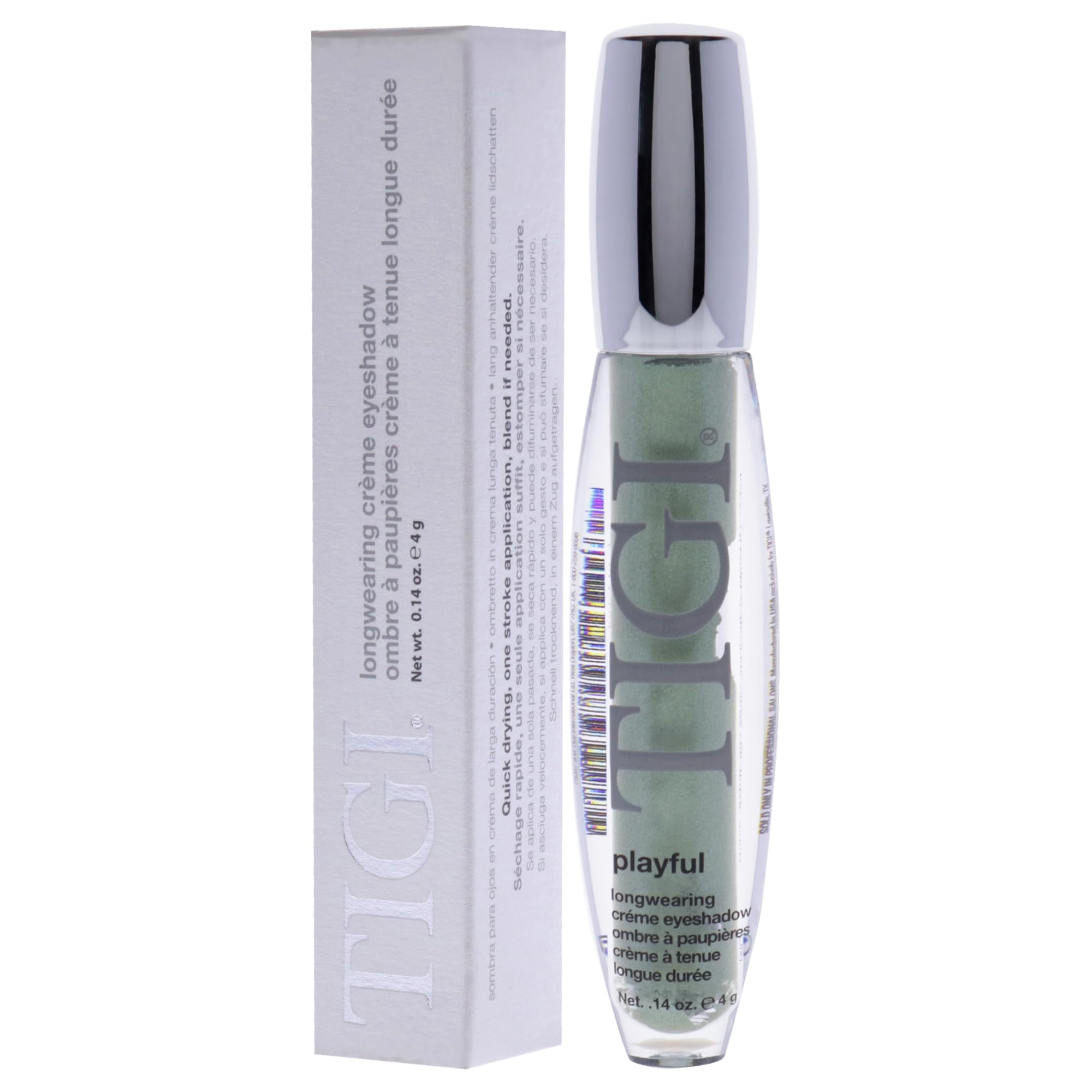 TIGI Longwearing Creme Eye Shadow for Women, Playful, 0.14 Ounce
