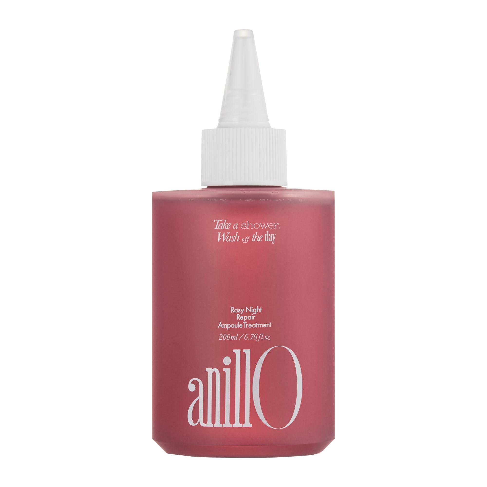 Rosy Night Repair Hair Ampoule Treatment – Water-to-Cream Formula for Damaged & Frizzy Hair – Protein, Peptide & Amino Acid – Color Safe, Sulfate & Paraben Free, Musky Floral Scent, 6.76 fl. oz