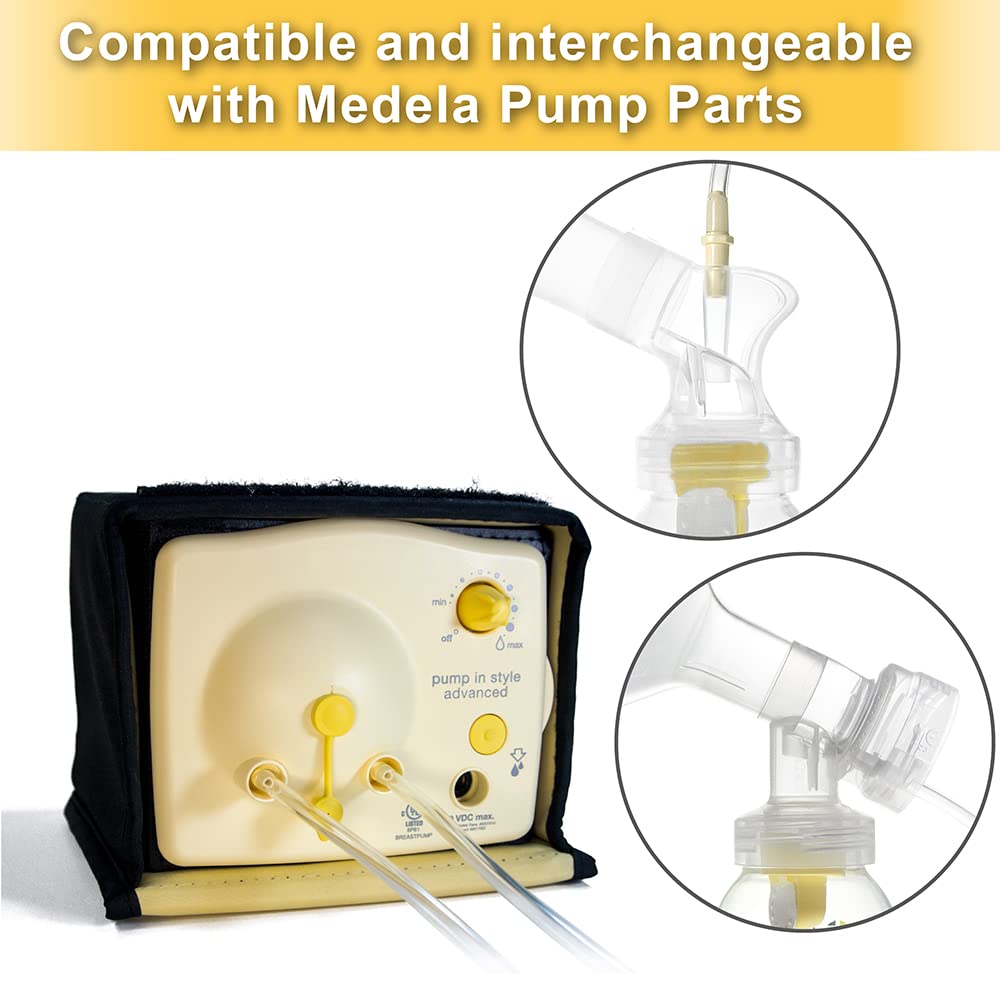 Nenesupply Tubing Compatible with Medela Pump in Style Advanced Breastpump Replacement Parts for Medela Pump Parts Incl. Tubing Valves Membranes
