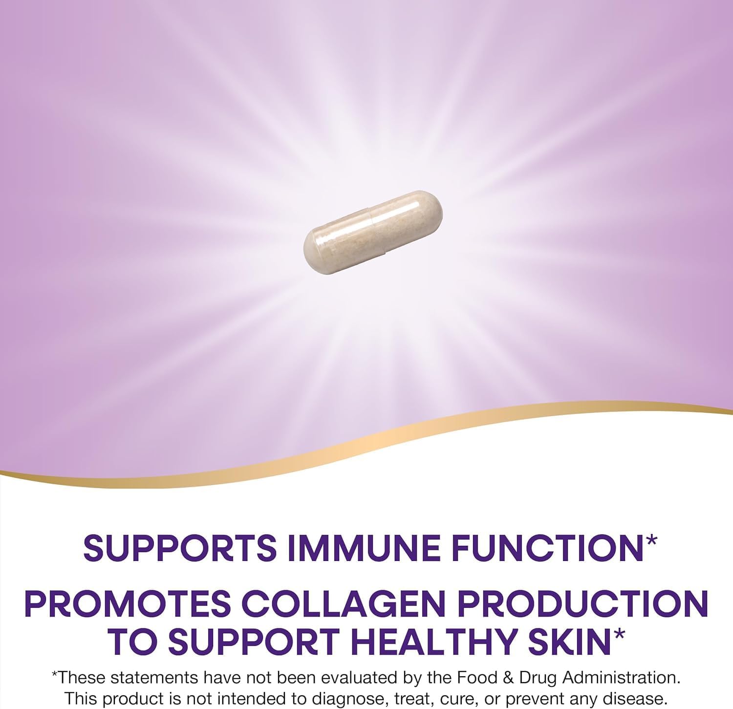 Nature’s Way Extra Strength(1) Vitamin C with Bioflavonoids, Supports Immune Health*, Promotes Collagen Production for Healthy Skin*, 1,000 mg per Capsule, 250 Vegan Capsules (Packaging May Vary)