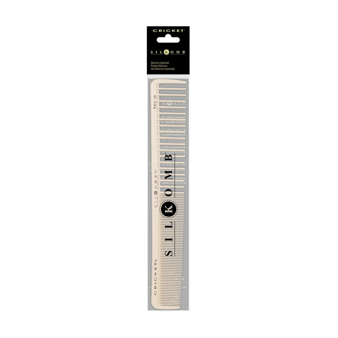 Cricket Silkomb Seamless Teeth, Pro 20 All Purpose Cutting