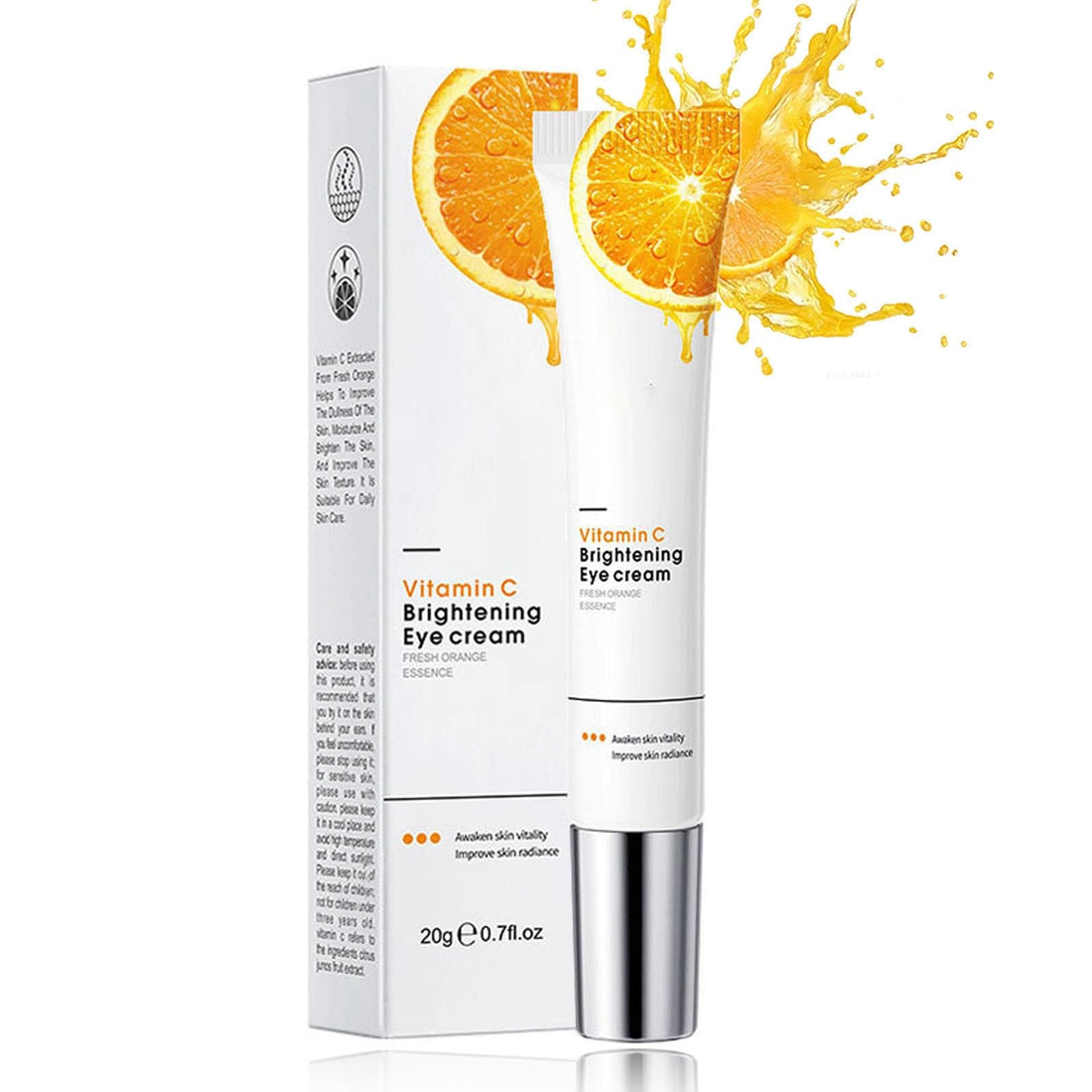Rosarden Vitamin C Eye Cream For Dark Circles, Anti Aging Under Eye Bag Cream, Eye Moisturizer Cream Reduce Fine Lines, Hydrating Eye Cream For Puffiness And Bags